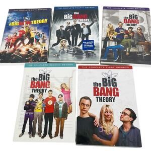 The Big Bang Theory Complete Seasons 1-5 DVD Lot Brand New